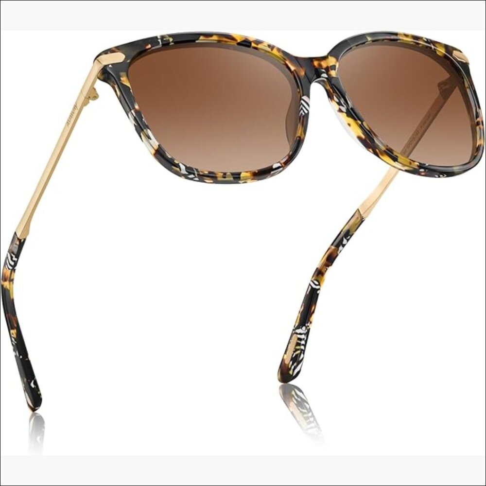 Oversized Cat Eye Sunglasses, UV 400 Protection, Acetate Frame